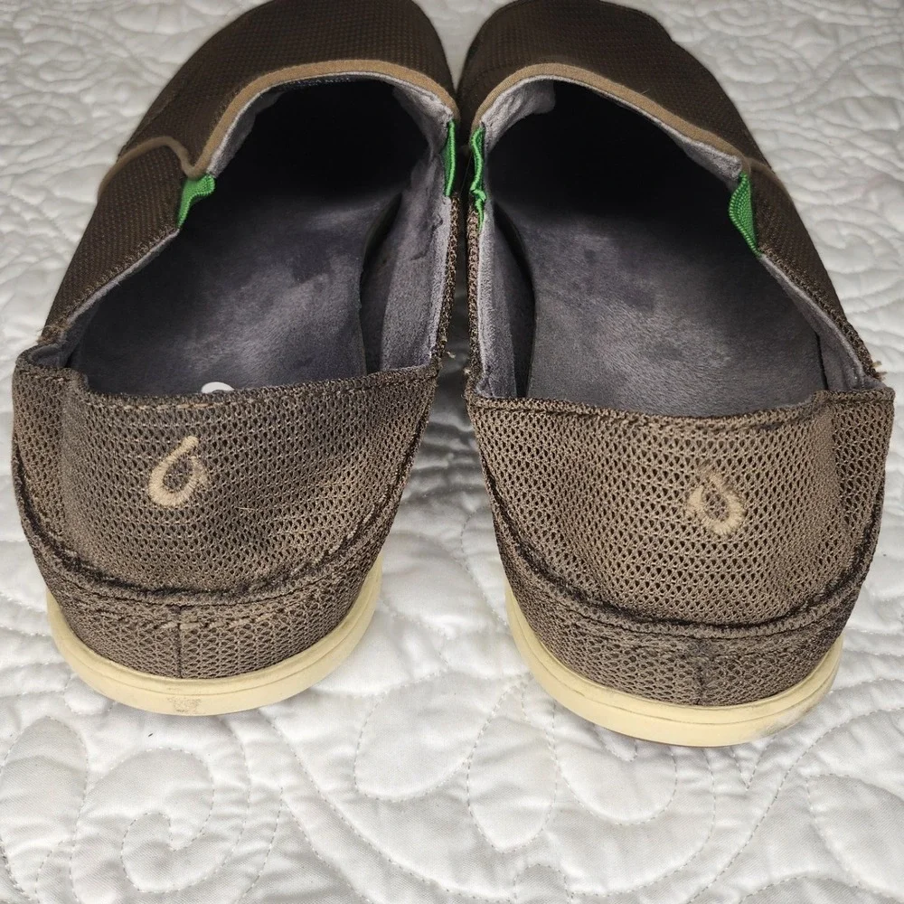 OluKai Men's Size 10 Nohea Mesh Slip on‎ Shoes Loafers Boat Deck Casual Comfort